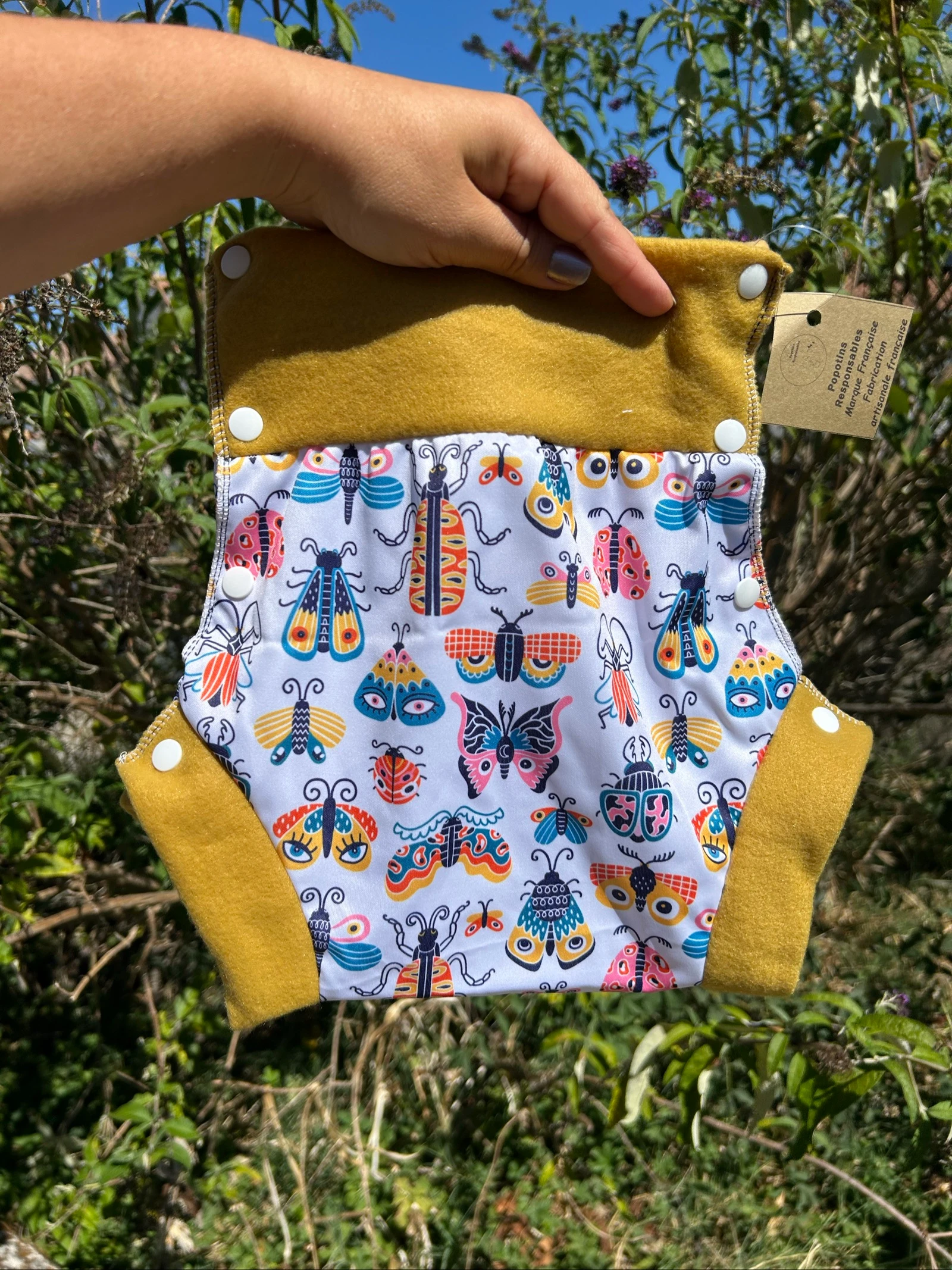 Shorty imperméable couche lavable